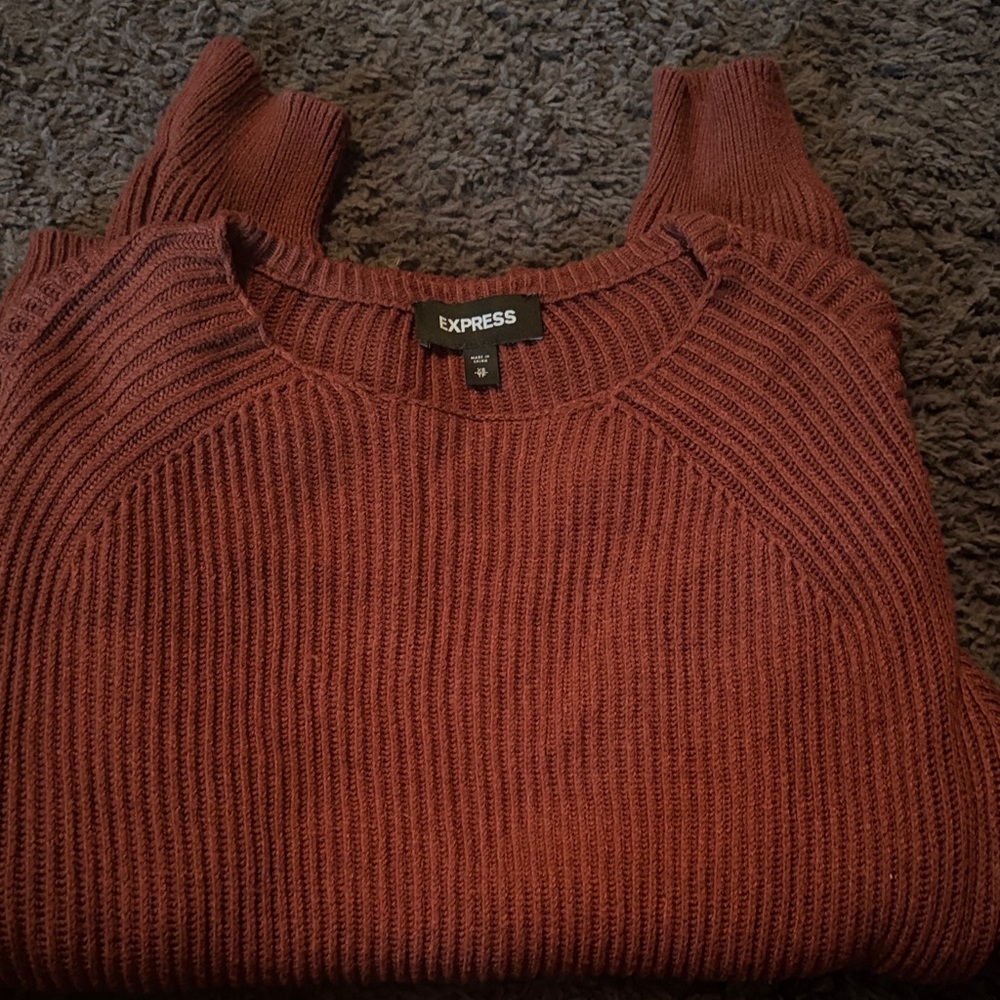 Express knit sweater